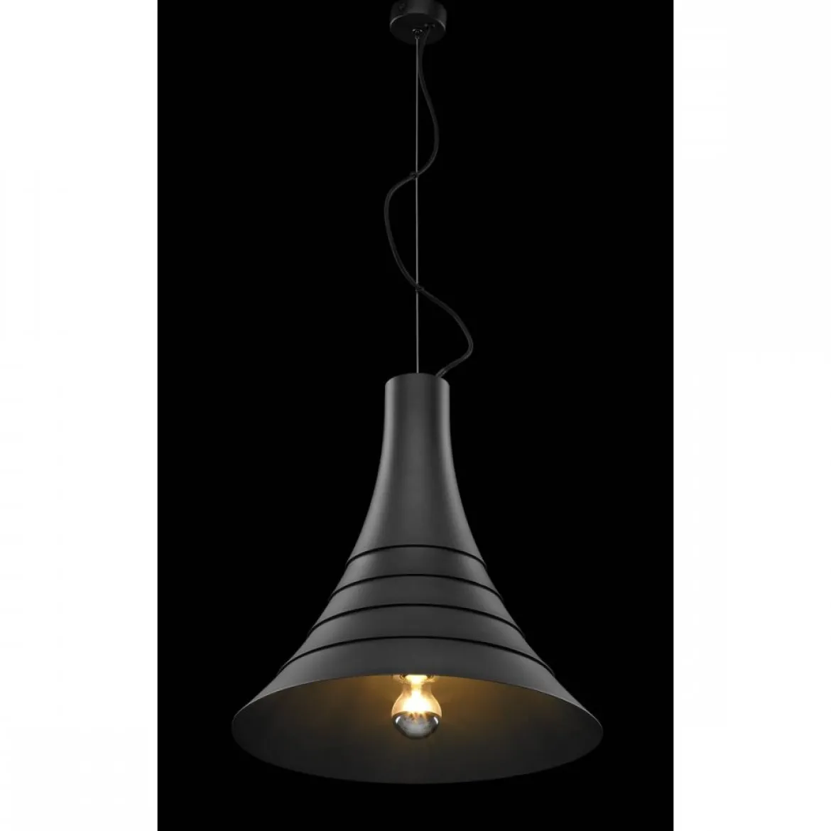 SLV No. 1000433 BATO 45 PD Indoor Pendelleuchte schwarz E27 max. 60W