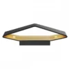 SLV No. 151740 BIG CARISO LED Wandleuchte 4 schwarz messing 2x 9W LED 2700K dimmbar