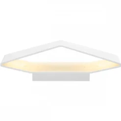 SLV No. 151741 BIG CARISO LED Wandleuchte 4 weiss 2x 9W LED 3000K dimmbar