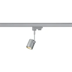 SLV No. 152242 BIMA 1 Leuchtenkopf silbergrau GU10 max. 50W inklusive 3Phasen-Adapter