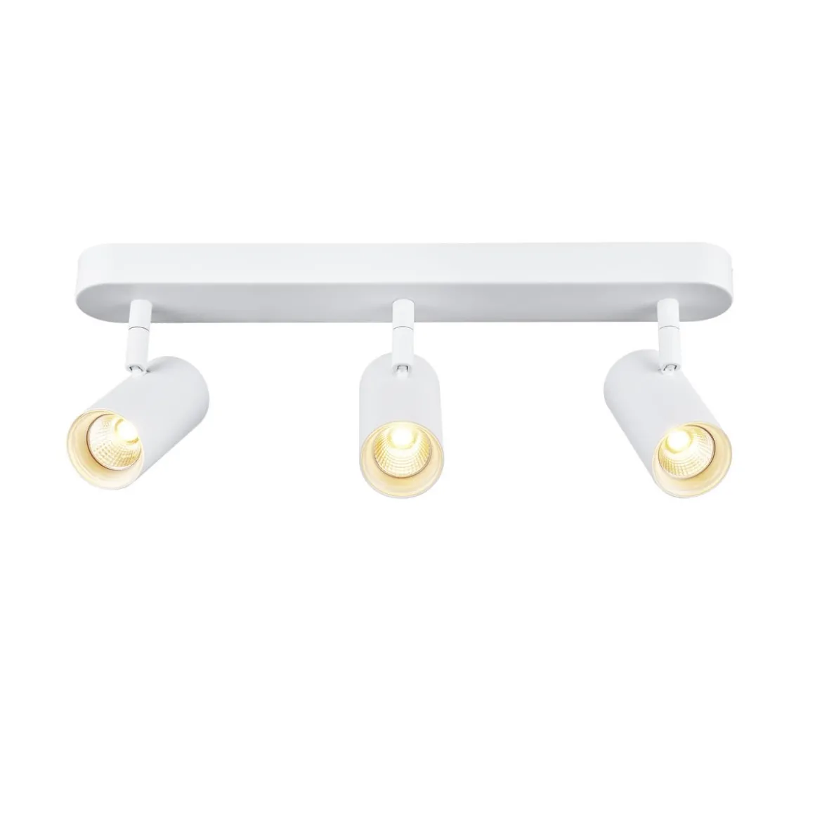 SLV 1008717 NOBLO® Wandlampe oder Deckenlampe triple rund 2700K 19W PHASE 32° weiß
