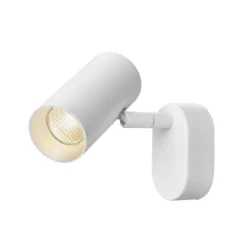SLV 1008715 NOBLO® Wandlampe oder Deckenlampe single rund 2700K 6W PHASE 32° weiß