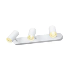 SLV 1008711 NOBLO® Wandlampe oder Deckenlampe triple rund 3000K PHASE 32° weiß
