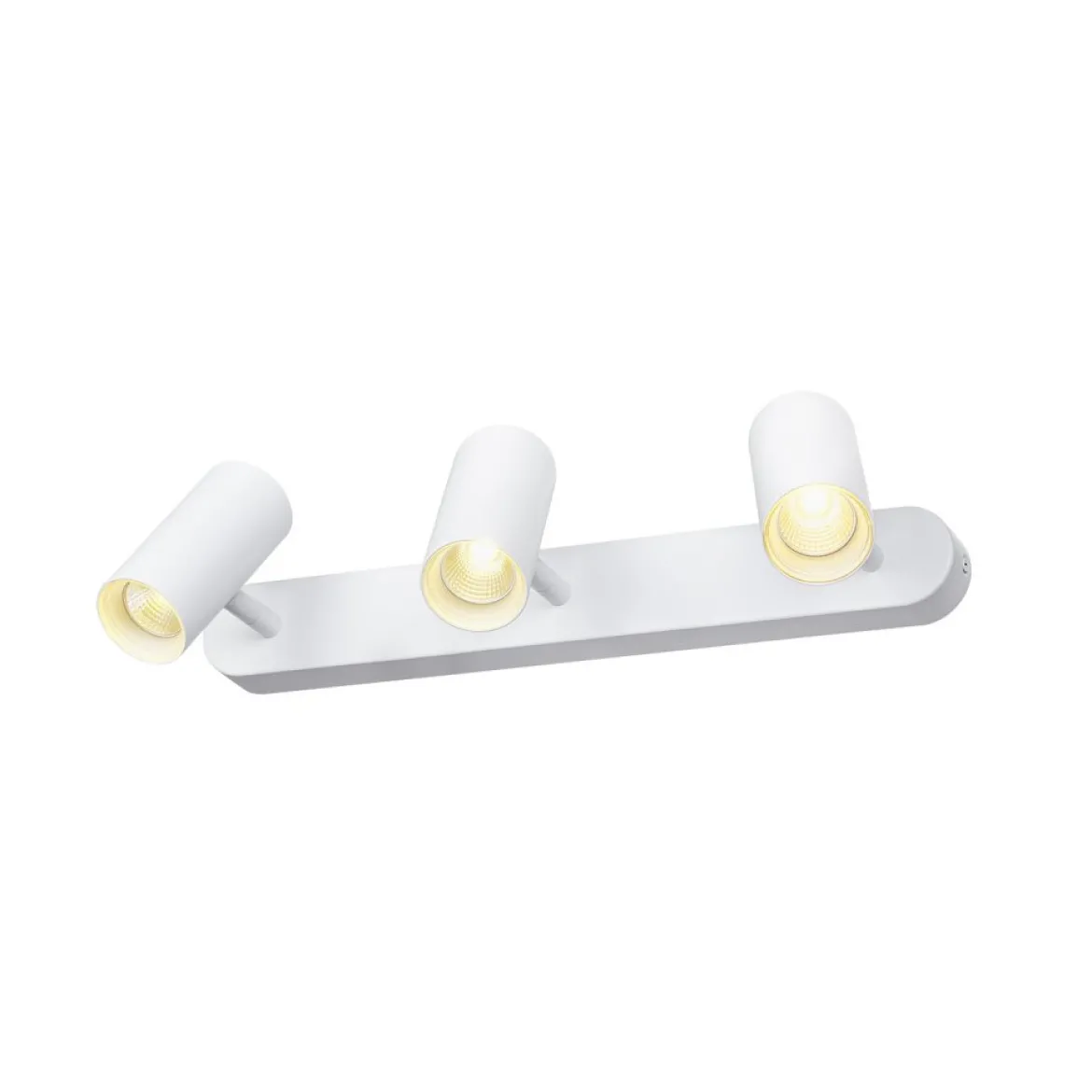 SLV 1008711 NOBLO® Wandlampe oder Deckenlampe triple rund 3000K PHASE 32° weiß