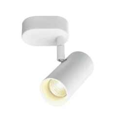 SLV 1008703 NOBLO® Wand- und Deckenaufbauleuchte single 8W Dim-to-Warm PHASE 36° weiß