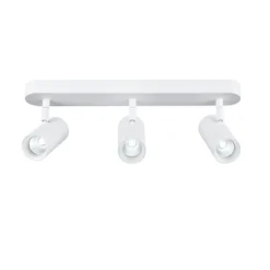 SLV 1008705 NOBLO® Wand- und Deckenaufbauleuchte triple 22W Dim-to-Warm PHASE 36° weiß