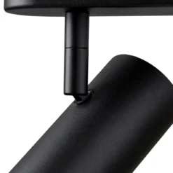SLV 1008714 NOBLO® Wand- und Deckenaufbauleuchte triple rund 3000K 19W PHASE 32° schwarz