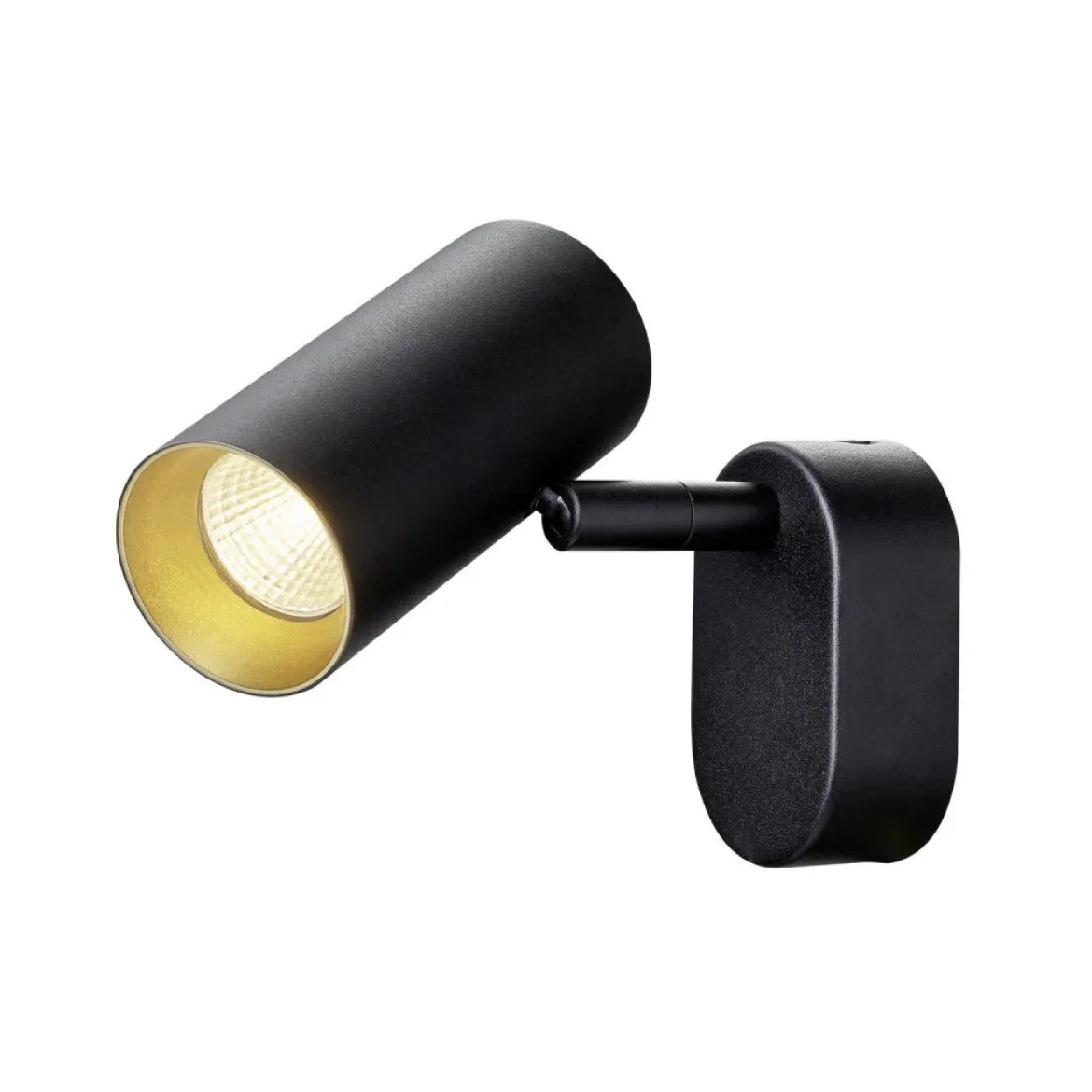 SLV 1008706 NOBLO® Wand- und Deckenaufbauleuchte single 8W Dim-to-Warm PHASE 36° schwarz