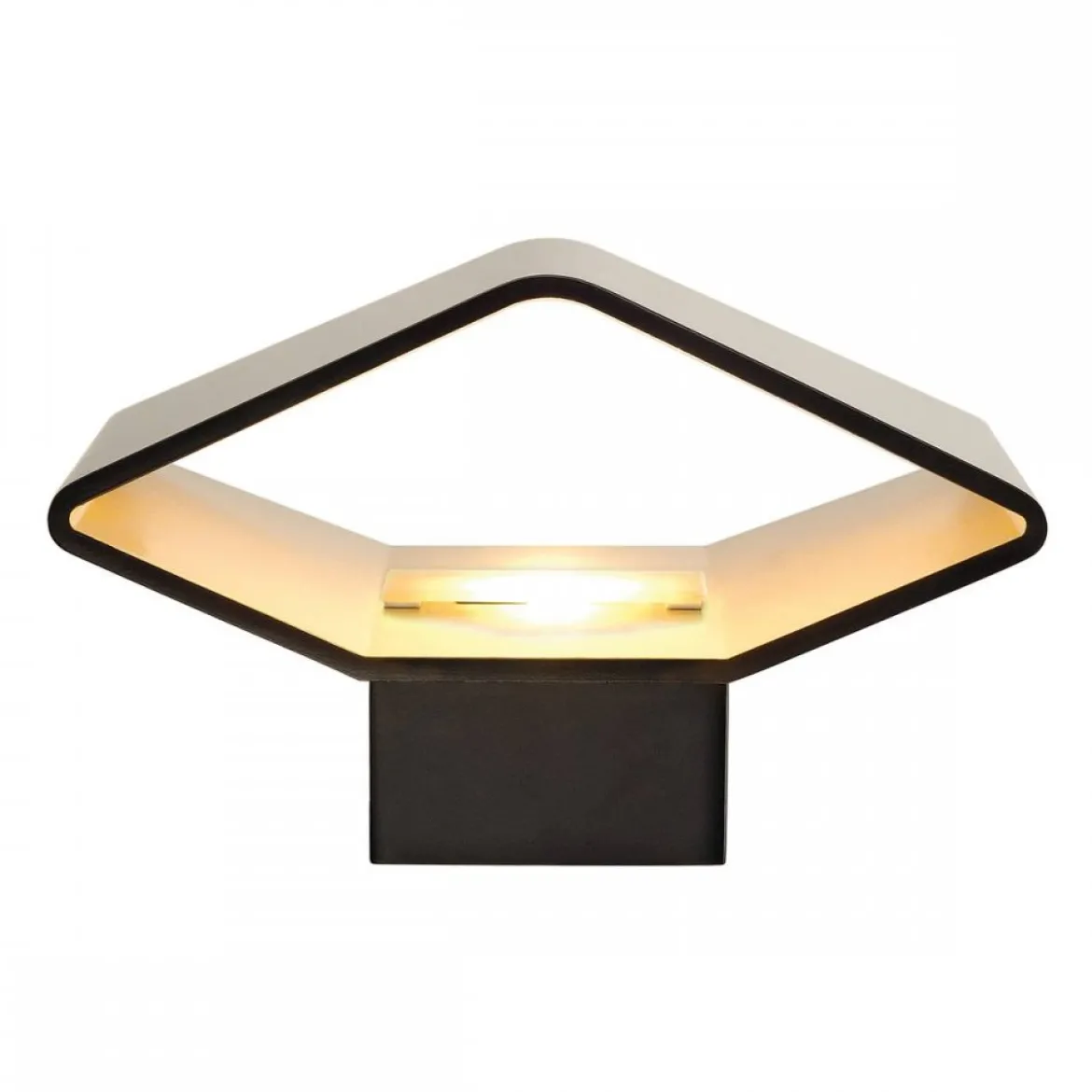 SLV No. 151710 CARISO LED Wandleuchte 2 schwarz messing 2700K dimmbar