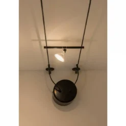 SLV No. 139090 COSMIC Lampenhalter für TENSEO Niedervolt-Seilsystem QR-C51 schwarz schwenkbar