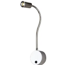SLV No. 146682 DIO FLEX PLATE LED Wandleuchte chrom 3000K beweglich