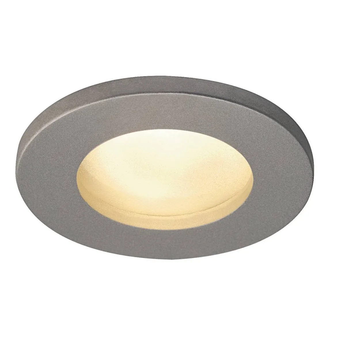 SLV No. 1001167 DOLIX OUT QPAR51 rund silbergrau 230V GU10 IP65