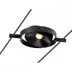 SLV No. 1002861 DURNO LED Seilleuchte für TENSEO Niedervolt-Seilsystem 2700K schwarz