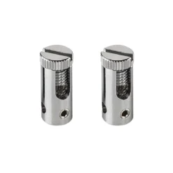 SLV No. 186352 EINSPEISER für TENSEO Niedervolt-Seilsystem chrom 2 Stkück