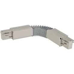 SLV No. 145584 EUTRAC Flex-Verbinder für 3-Phasenschiene silbergrau