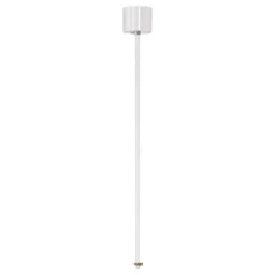 SLV No. 1001529 EUTRAC Pendelabhängung für 3-Phasenstromschiene 60 cm verkehrsweiß
