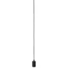 SLV No. 132690 FITU Pendelleuchte A60 rund schwarz 5m Kabel mit offenem Kabelende max. 60W