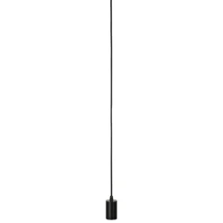 SLV No. 132690 FITU Pendelleuchte A60 rund schwarz 5m Kabel mit offenem Kabelende max. 60W