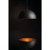 SLV No. 155930 FORCHINI M Pendelleuchte PD-1 50cm rund schwarz gold E27 max. 40W