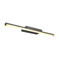 SLV No. 1003506 GLENOS 60 Spiegelleuchte schwarz LED switch 3000 4000K