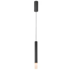 SLV No. 1003436 HELIA AMBIENT 35 Indoor LED Pendelleuchte TRIAC schwarz mit Rosette 9W 3000K dimmbar