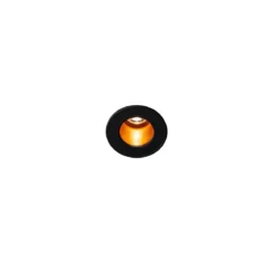 SLV No. 1000917 Horn MINI LED Deckeneinbauleuchte schwarz gold 3000K 12°