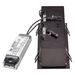 SLV No. 115720 KADUX LED Einbauleuchte 3-flammig Triac 3000K 1920lm 38° schwarz