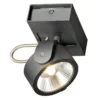 SLV No. 1000127 KALU LED 1 Wand- und Deckenleuchte schwarz 3000K 60°