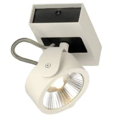 SLV No. 1000128 KALU LED 1 Wand- und Deckenleuchte weiss schwarz 3000K 60°