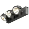 SLV No. 1000131 KALU LED 3 Wand- und Deckenleuchte schwarz 3000K 60°