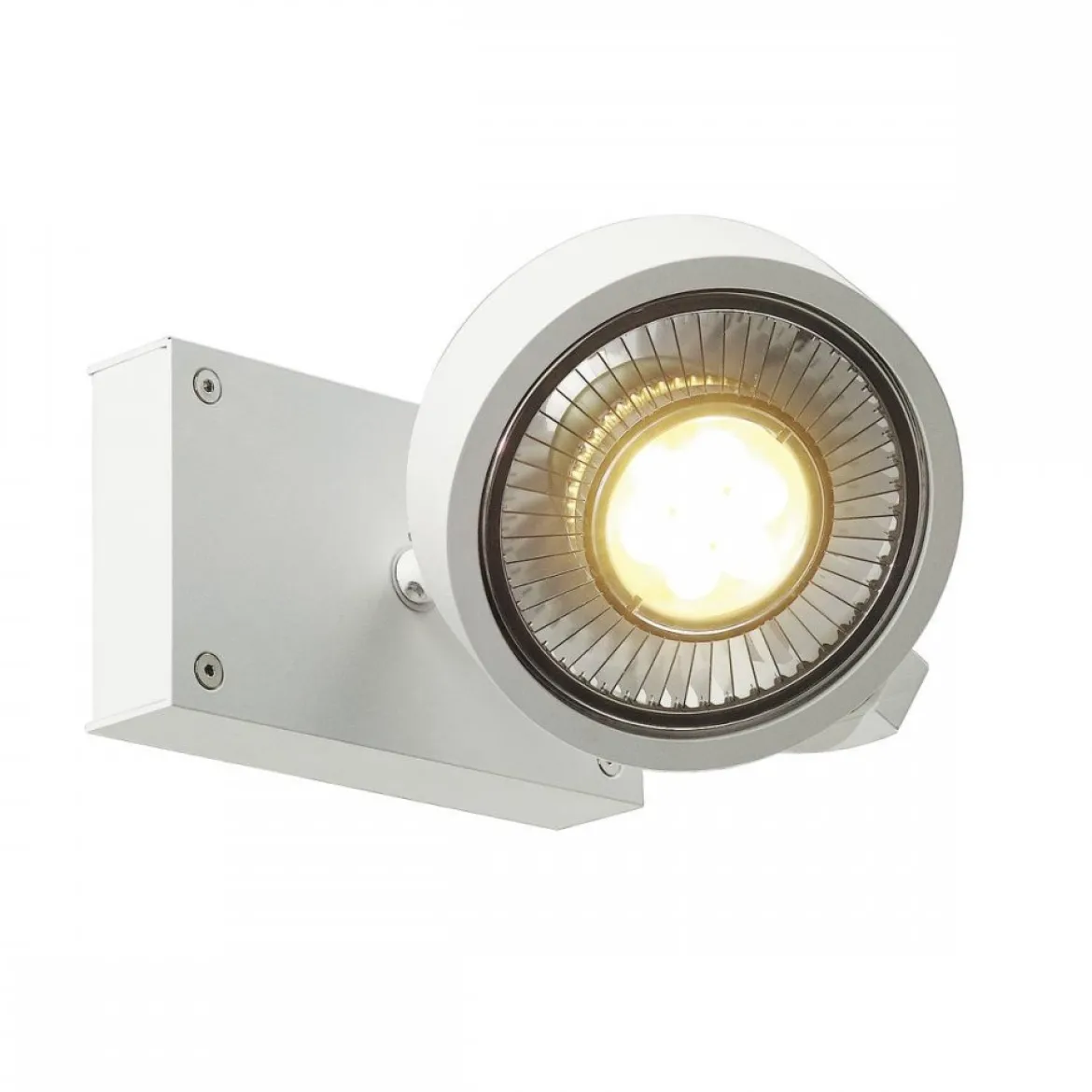 SLV No. 147301 KALU 1 QPAR111 Wand- und Deckenleuchte weiss max. 75W