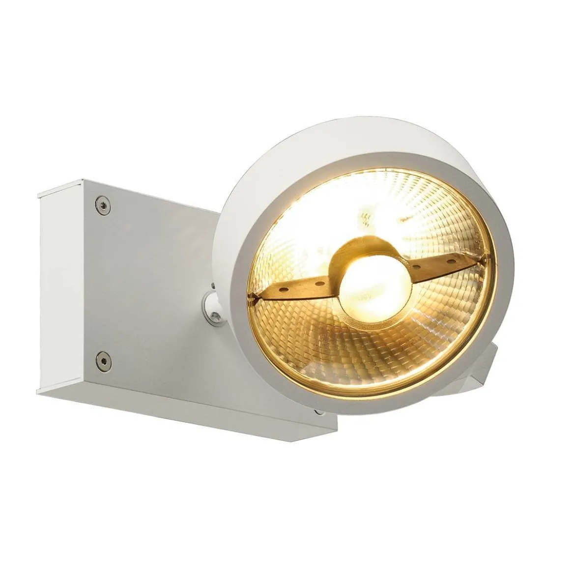 SLV No. 147301 KALU 1 QPAR111 Wand- und Deckenleuchte weiss max. 75W