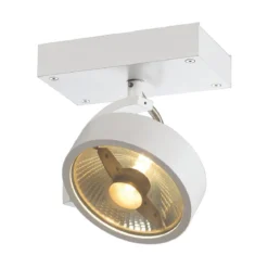 SLV No. 147301 KALU 1 QPAR111 Wand- und Deckenleuchte weiss max. 75W