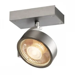 SLV No. 147306 KALU 1 QPAR111 Wand- und Deckenleuchte alu gebürstet max. 75W
