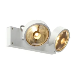 SLV No. 147311 KALU 2 QPAR111 Wand- und Deckenleuchte weiss max. 75W