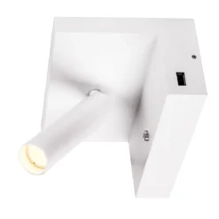 SLV No. 1002140 KARPO Bedside LED Indoor Wandaufbauleuchte weiß 3000K