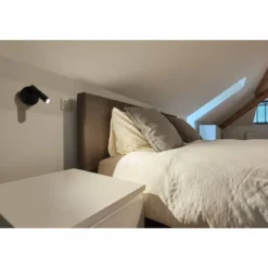 SLV No. 152340 KARPO 30 LED Wandleuchte schwarz 3000K mit Schalter