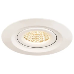 SLV No. 1000833 KINI LED Outdoor Deckeneinbauleuchte weiss 3000K 60° IP65