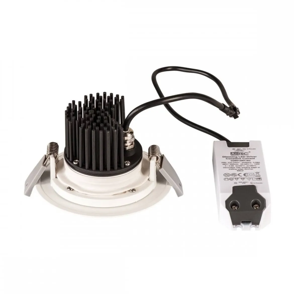 SLV No. 1000833 KINI LED Outdoor Deckeneinbauleuchte weiss 3000K 60° IP65