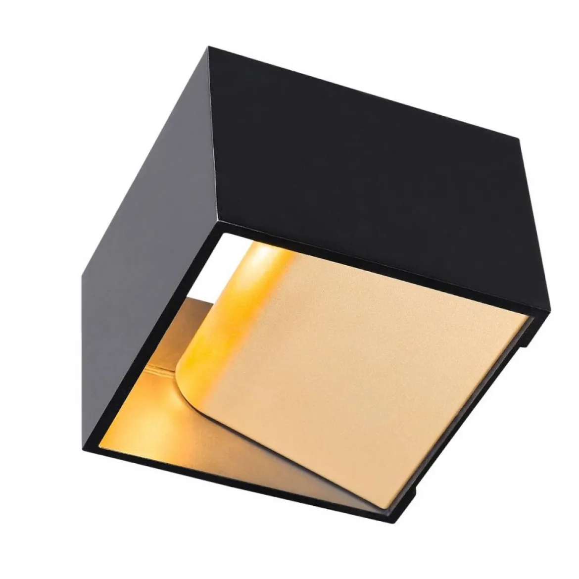 SLV No. 1000638 LOGS IN LED Wandleuchte schwarz messing 2000K-3000K Dim to Warm