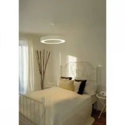 SLV No. 133841 MEDO PRO 60 RING Pendelleuchte weiss LED