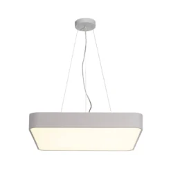SLV No. 1000727 MEDO 60 SQUARE LED Deckenleuchte silbergrau 1-10V 3000K