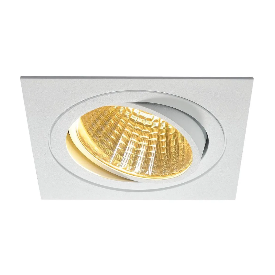 SLV No. 114281 NEW TRIA 150 LED Einbauleuchte eckig 2700K 2275lm 30° weiß