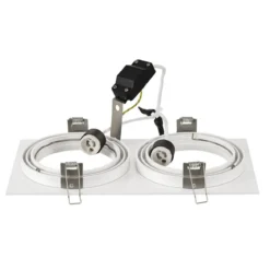 SLV No. 113841 NEW TRIA 300 SQUARE Einbauleuchte weiss GU10 max. 2x75W
