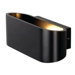 SLV No. 151450 OSSA 150 Wandleuchte oval matt black R7s 78mm up and down