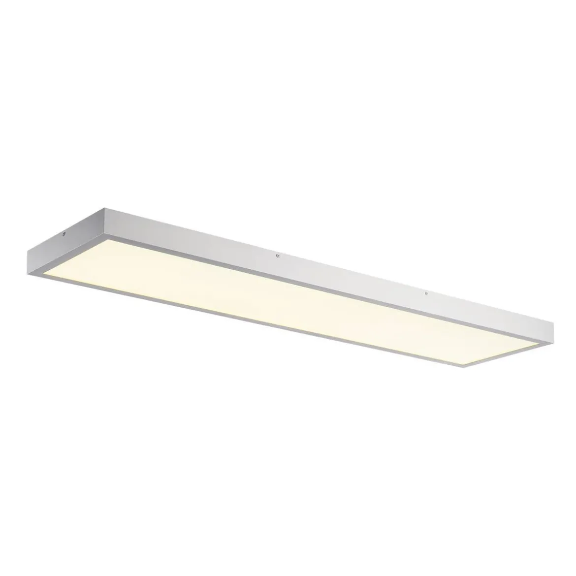 SLV No. 1001509 PANEL 1200x300mm LED Indoor Deckenaufbauleuchte4000K silbergrau