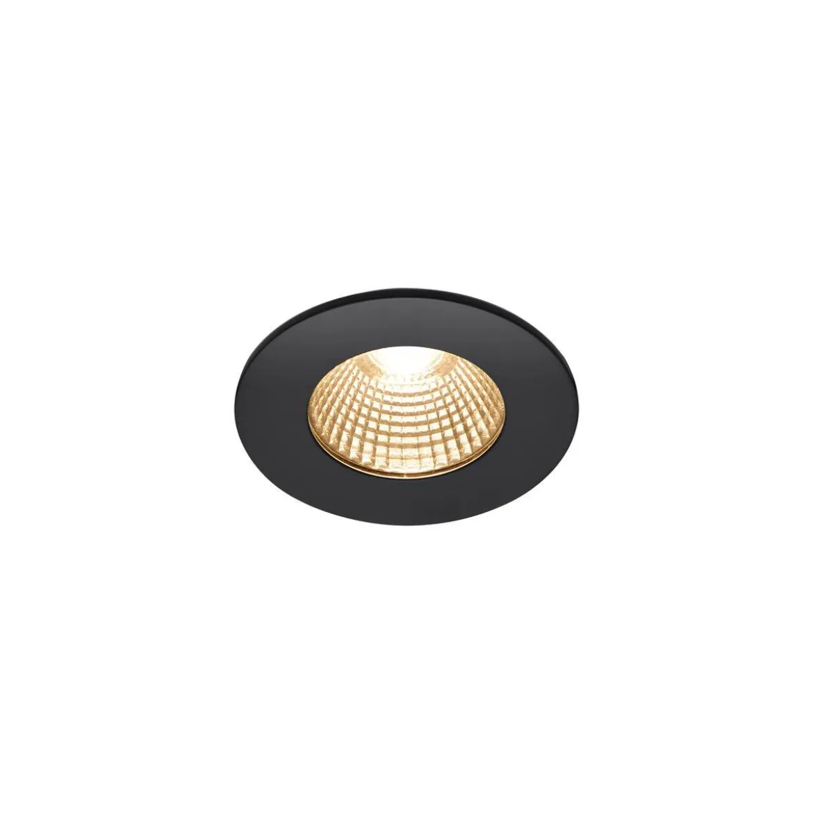SLV No. 1002098 PATTA-I LED Outdoor Deckeneinbauleuchte rund DL IP65 schwarz 1800-3000K