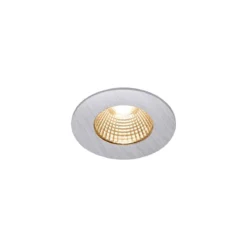 SLV No. 1002100 PATTA-I LED Outdoor Deckeneinbauleuchte rund DL IP65 silber 1800-3000K