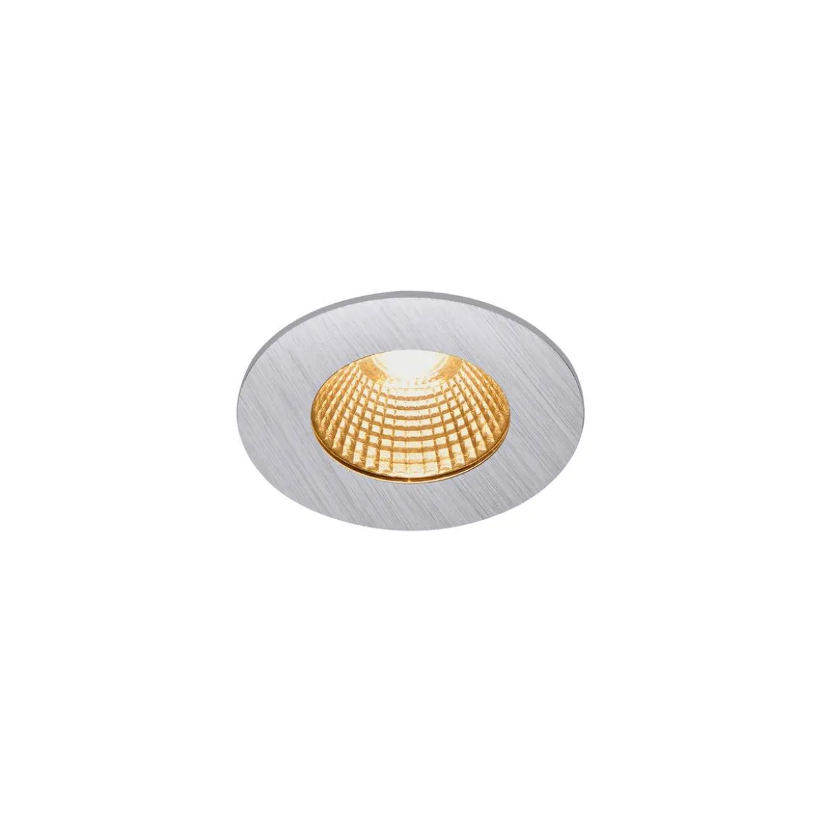 SLV No. 1002100 PATTA-I LED Outdoor Deckeneinbauleuchte rund DL IP65 silber 1800-3000K