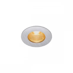 SLV No. 1002100 PATTA-I LED Outdoor Deckeneinbauleuchte rund DL IP65 silber 1800-3000K